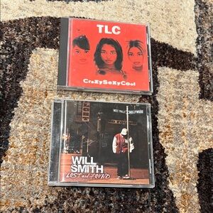 TLC and Will Smith CD Collection